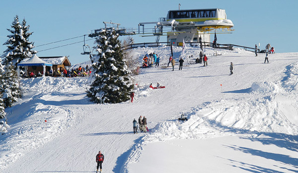 piste da sci folgaria